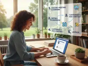 Интерфейс панели управления WordPress Dashboard для начинающих пользователей