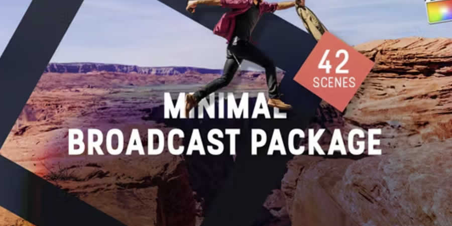 Минимальный шаблон пакета трансляции After Effects Видеопроизводство