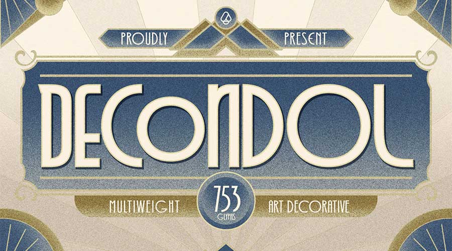 Шрифт Decondol