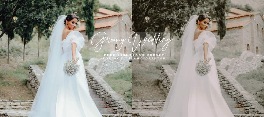 Свадебная фотография, бесплатные настройки Lightroom для мобильных устройств dng xmp